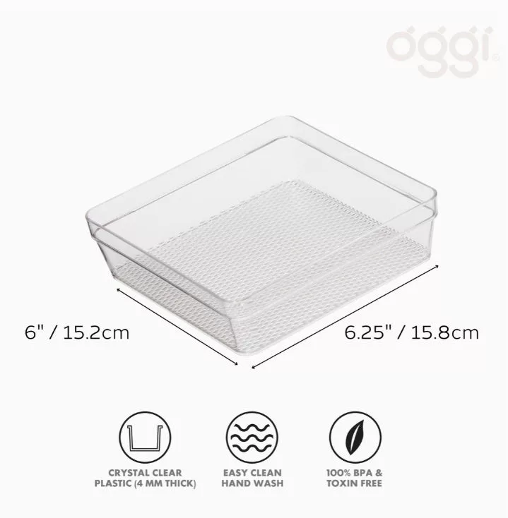 Drawer Organizer 6" X 6.25" X 2"