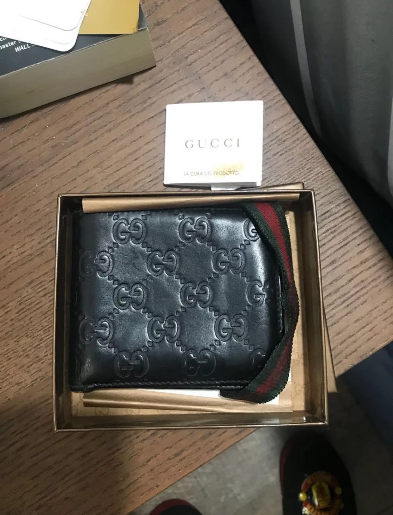 Gucci Wallets Vintage Gucci Wallet Black