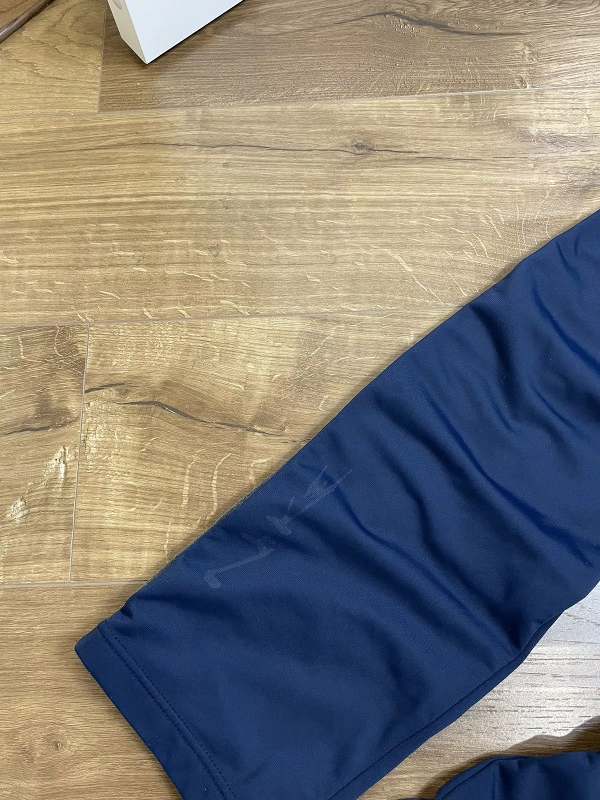 Nike Sweatpants Joggers Nike × Vintage Vintage Nike Y2K Style Blue Drill Side Buttons Sweatpants Streetwear