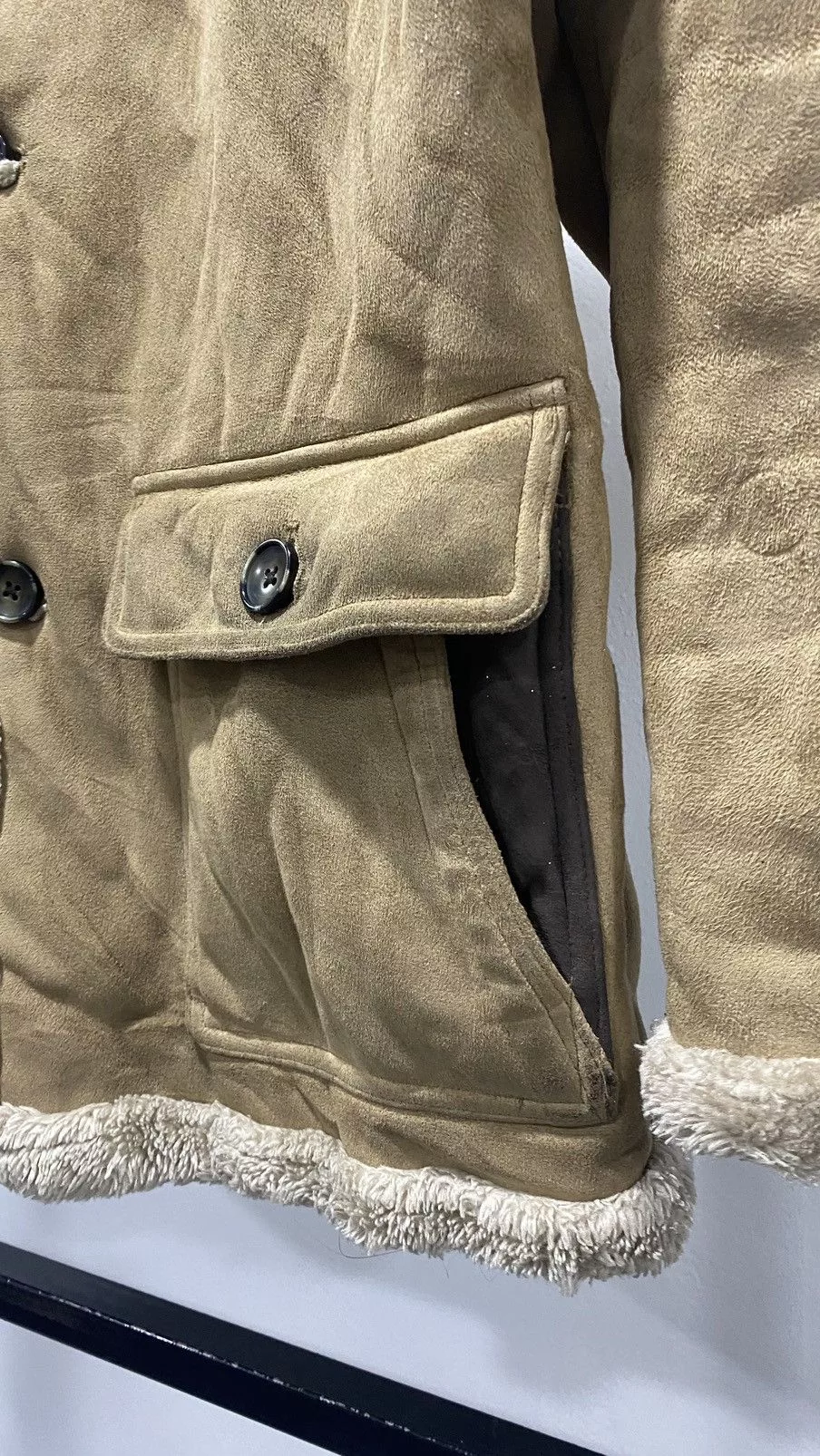 Other Heavy Coats Other 🚨FINAL DROP🚨 Kansai Jeans Suede Fleece Jacket Brown Avant-Garde