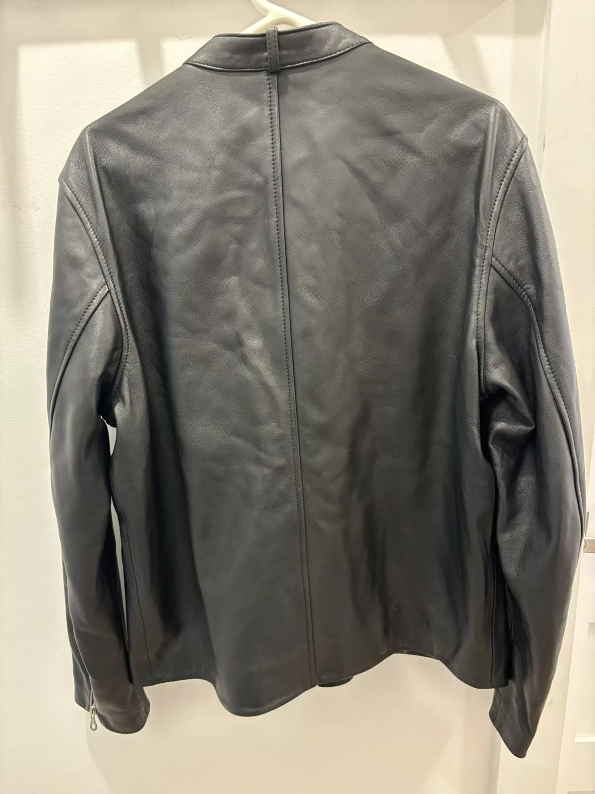 Designer Leather Jackets Designer × Diesel Diesel leather biker jacket Black Streetwear