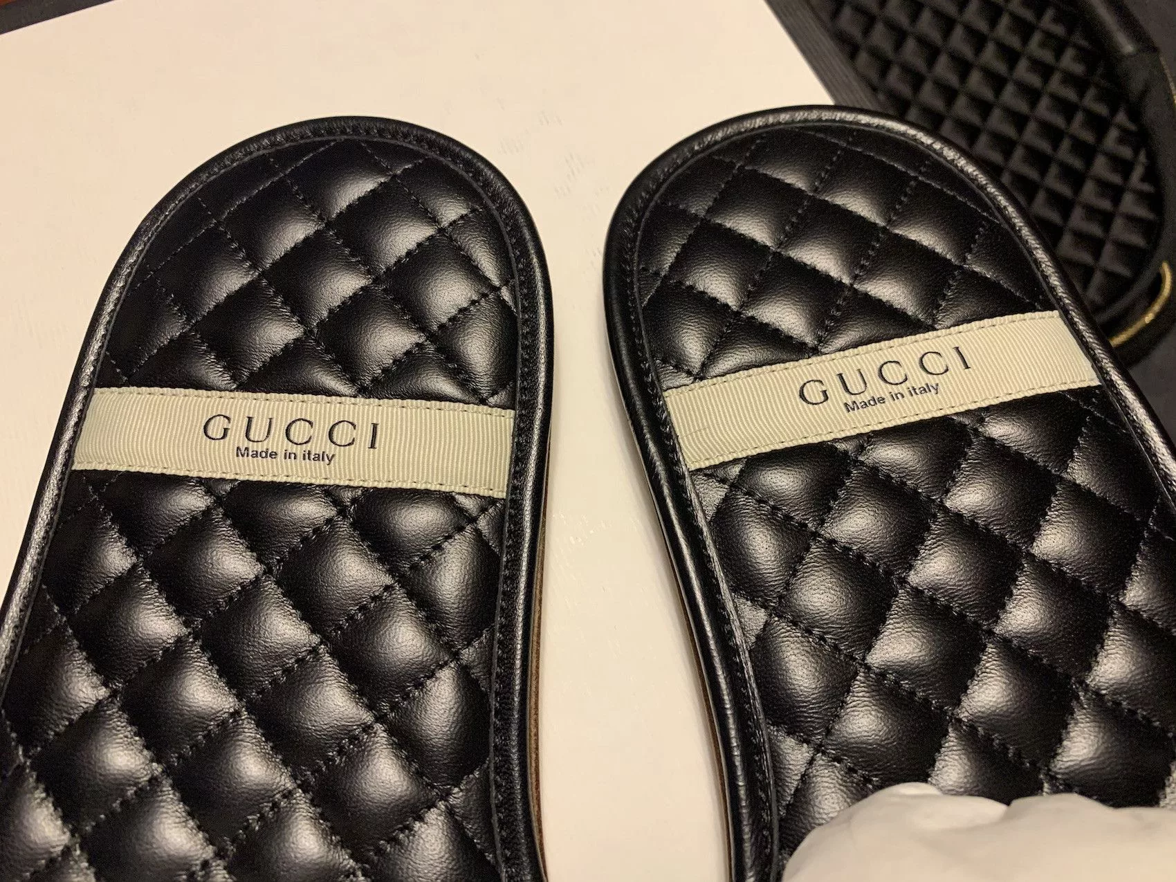 Gucci Sandals Gucci FW'19 Slides Interlocking G Horsebit Black
