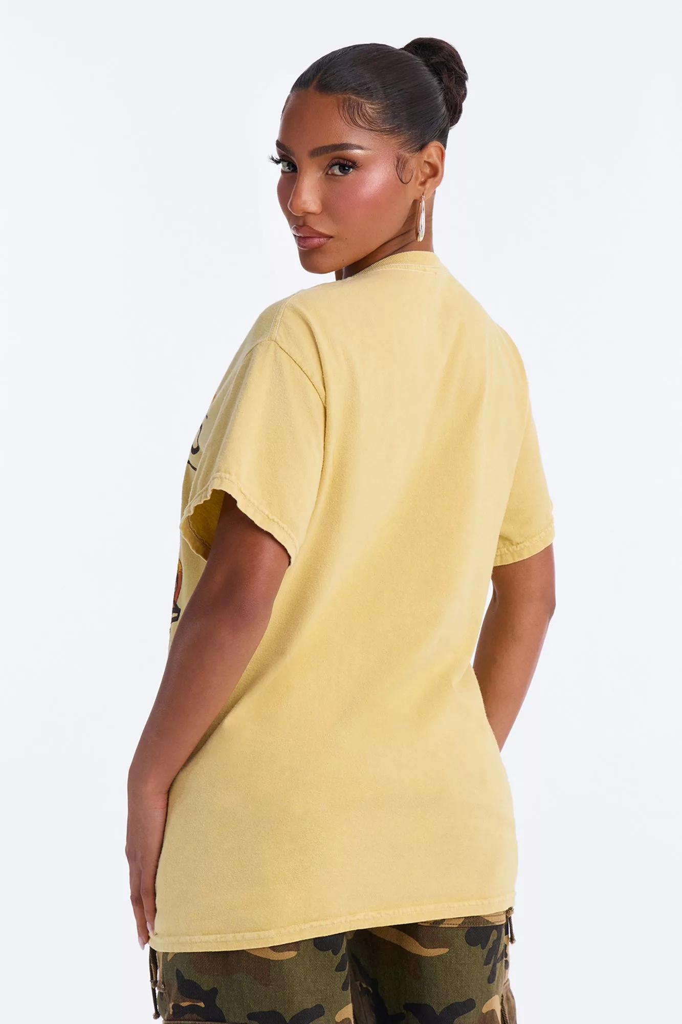 Ford Bronco Explore Washed Tee - Butter Yellow