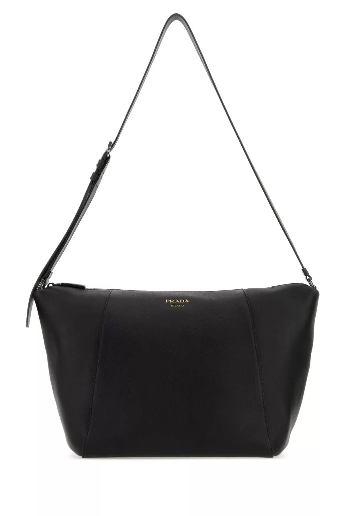 Prada Bags Luggage Prada Black Leather Crossbody Bag Multi