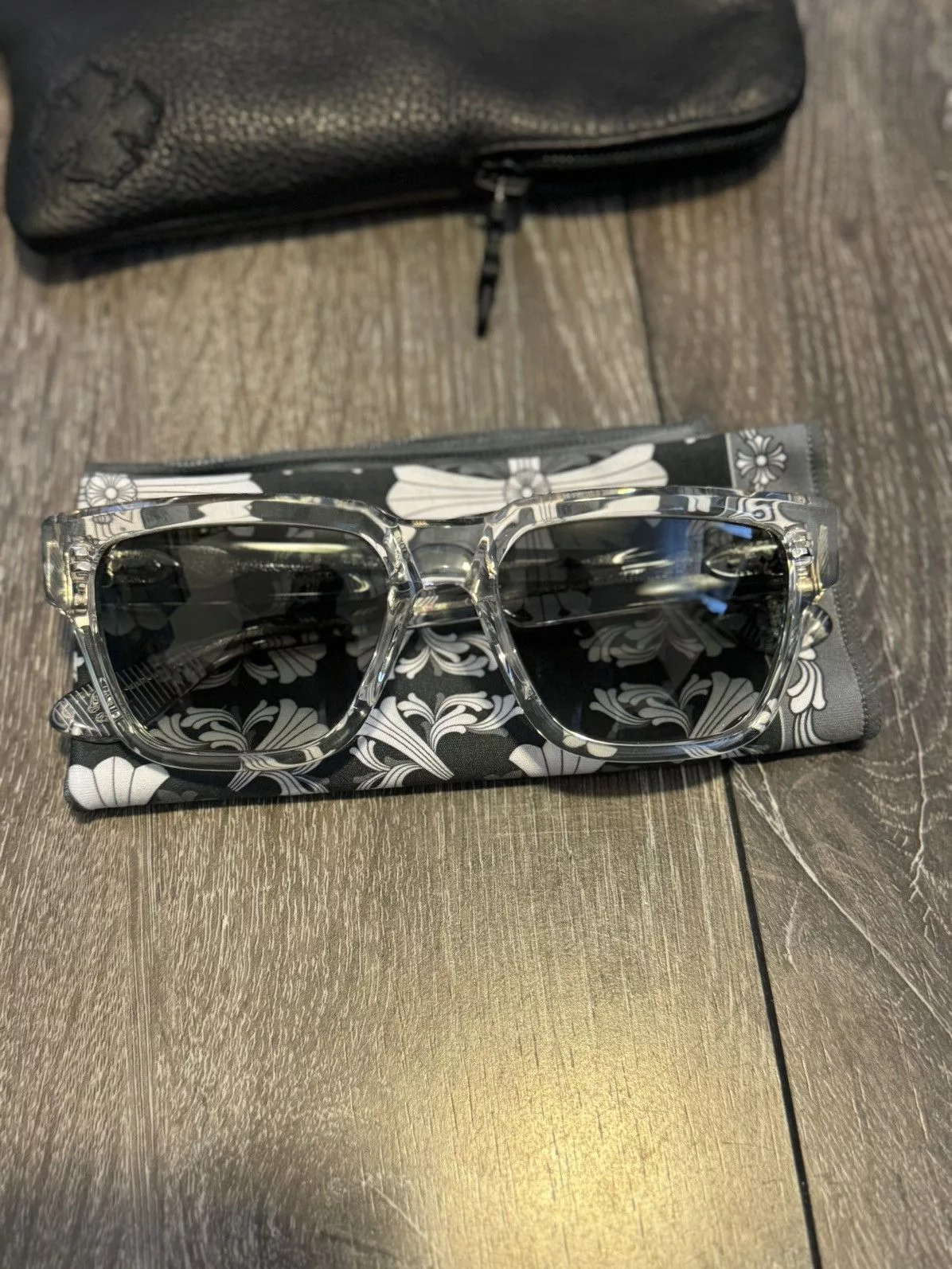 Chrome Hearts Glasses Chrome Hearts MIDIXATHRILL II White