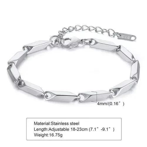 Other Jewelry Watches Other Vnox Geometry Bracelet Silver
