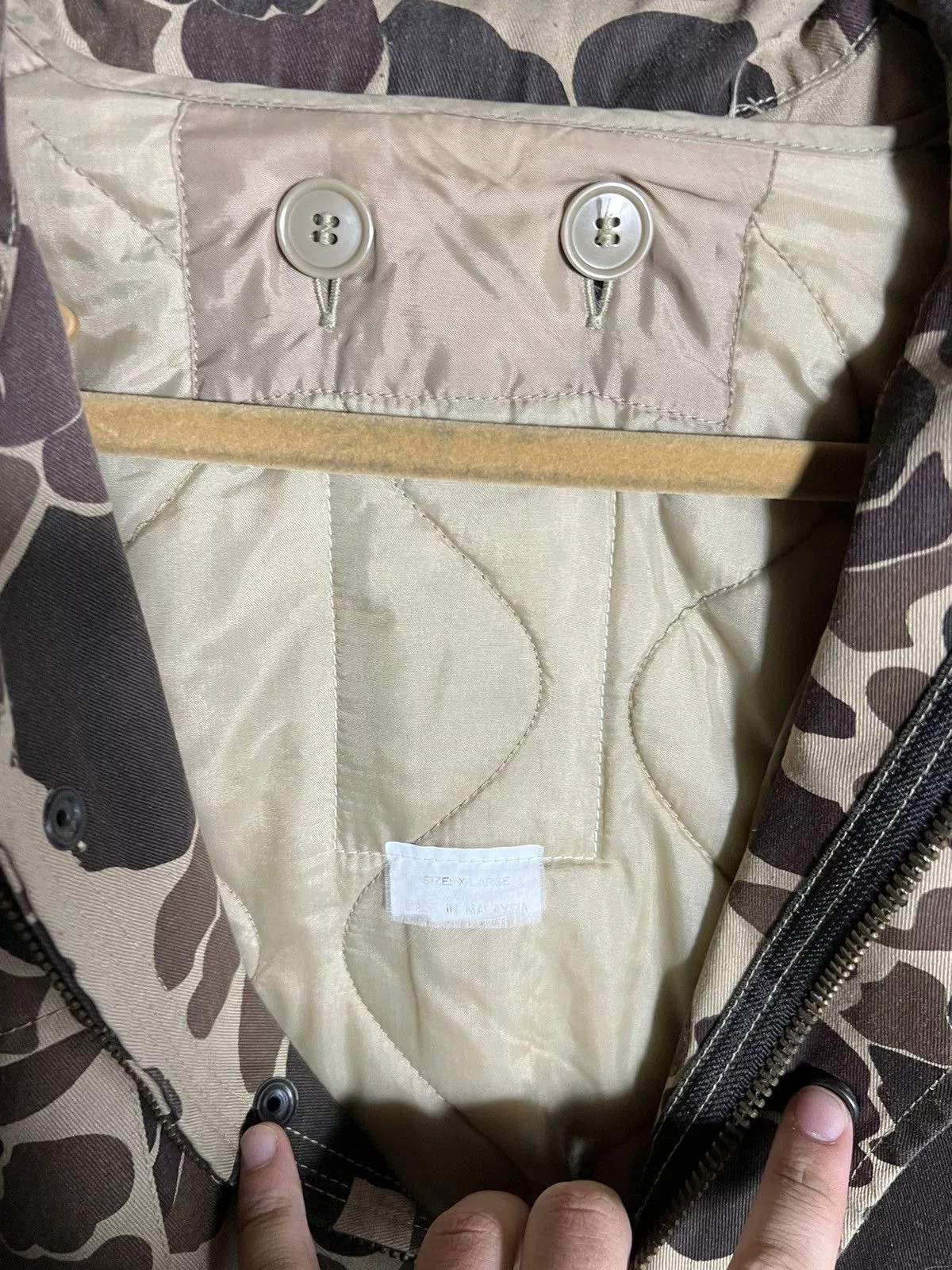 Vintage Light Jackets Vintage Camo Jacket Brown