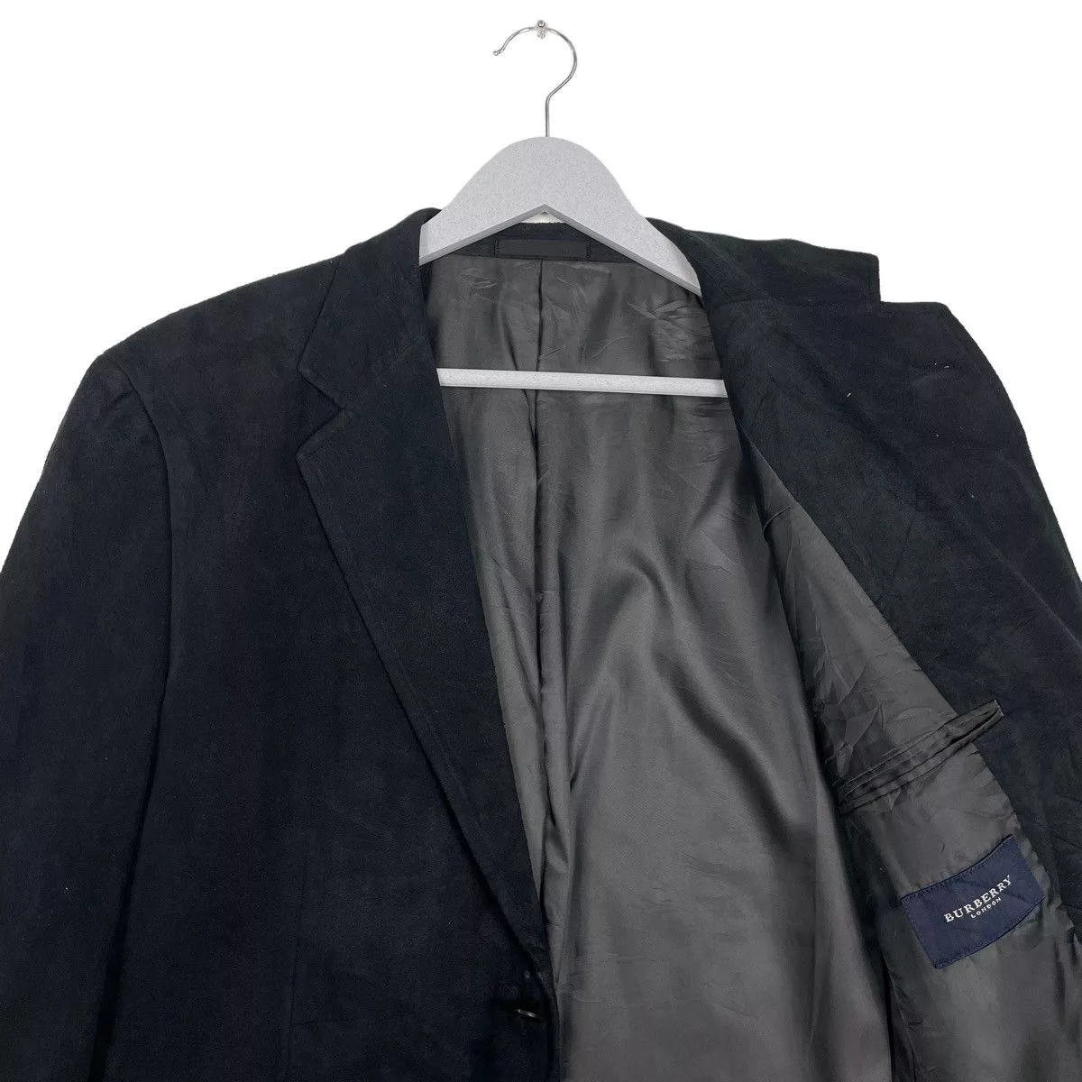 Burberry Light Jackets 💥BURBERRY LONDON BLACK VELVET JACKET