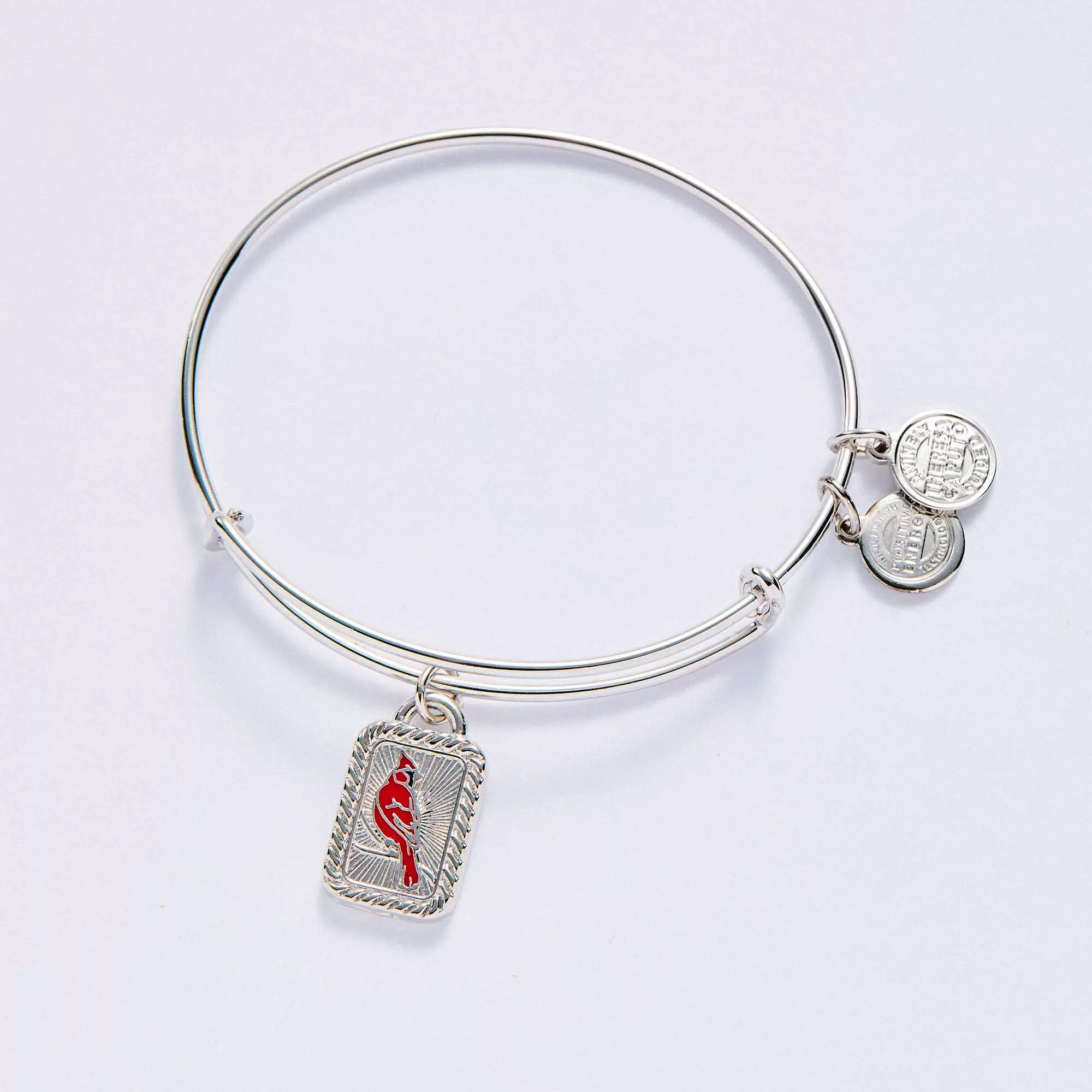 Red Cardinal Expandable Bangle