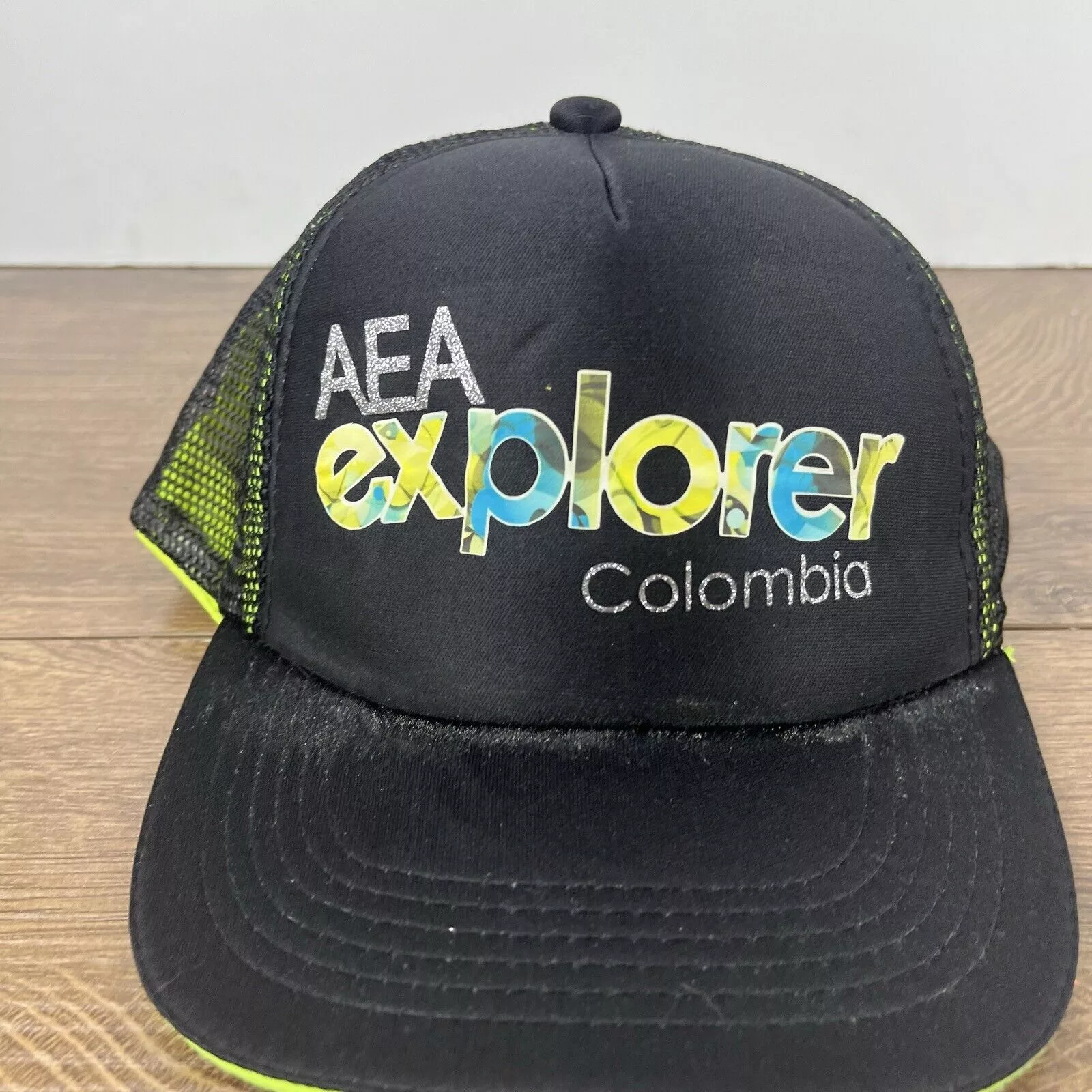 Columbia Hats AEA Explorer Columbia Hat Snapback Hat Black Hat Adjustable