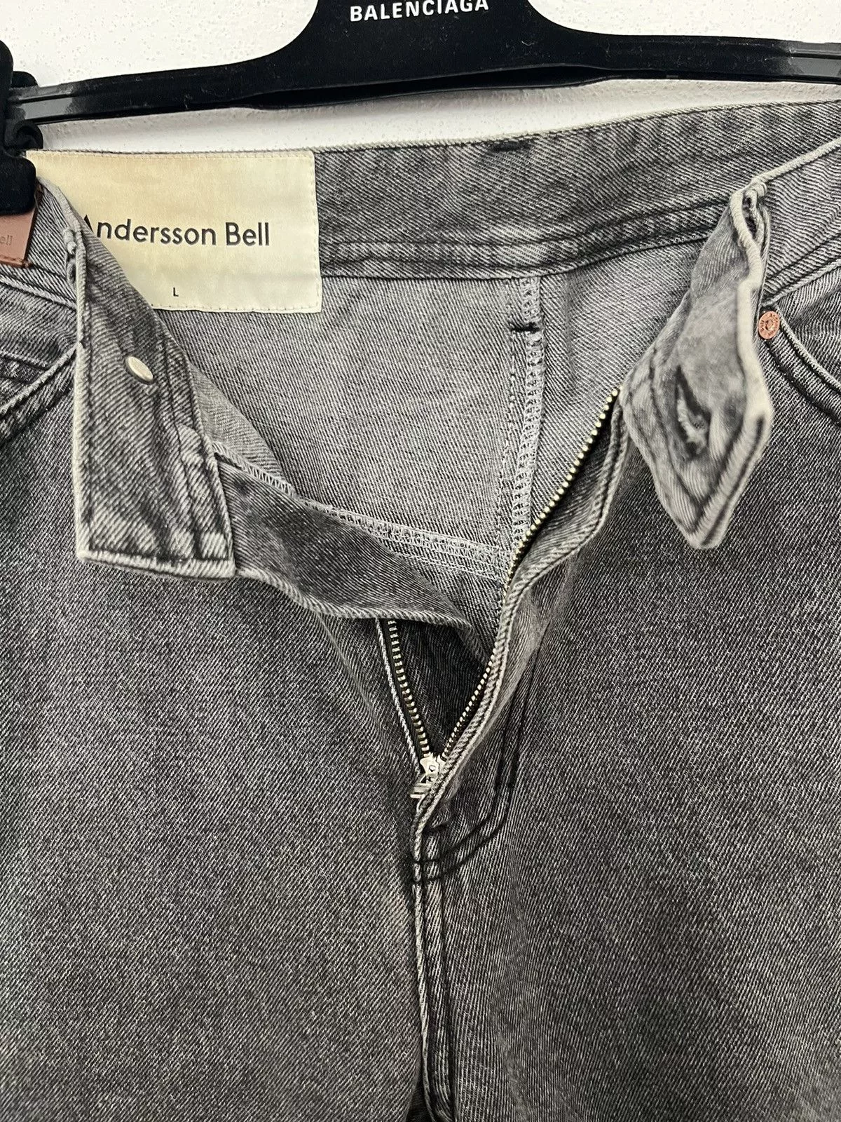 Andersson Bell Denim Andersson Bell Black Washed denim jeans pants