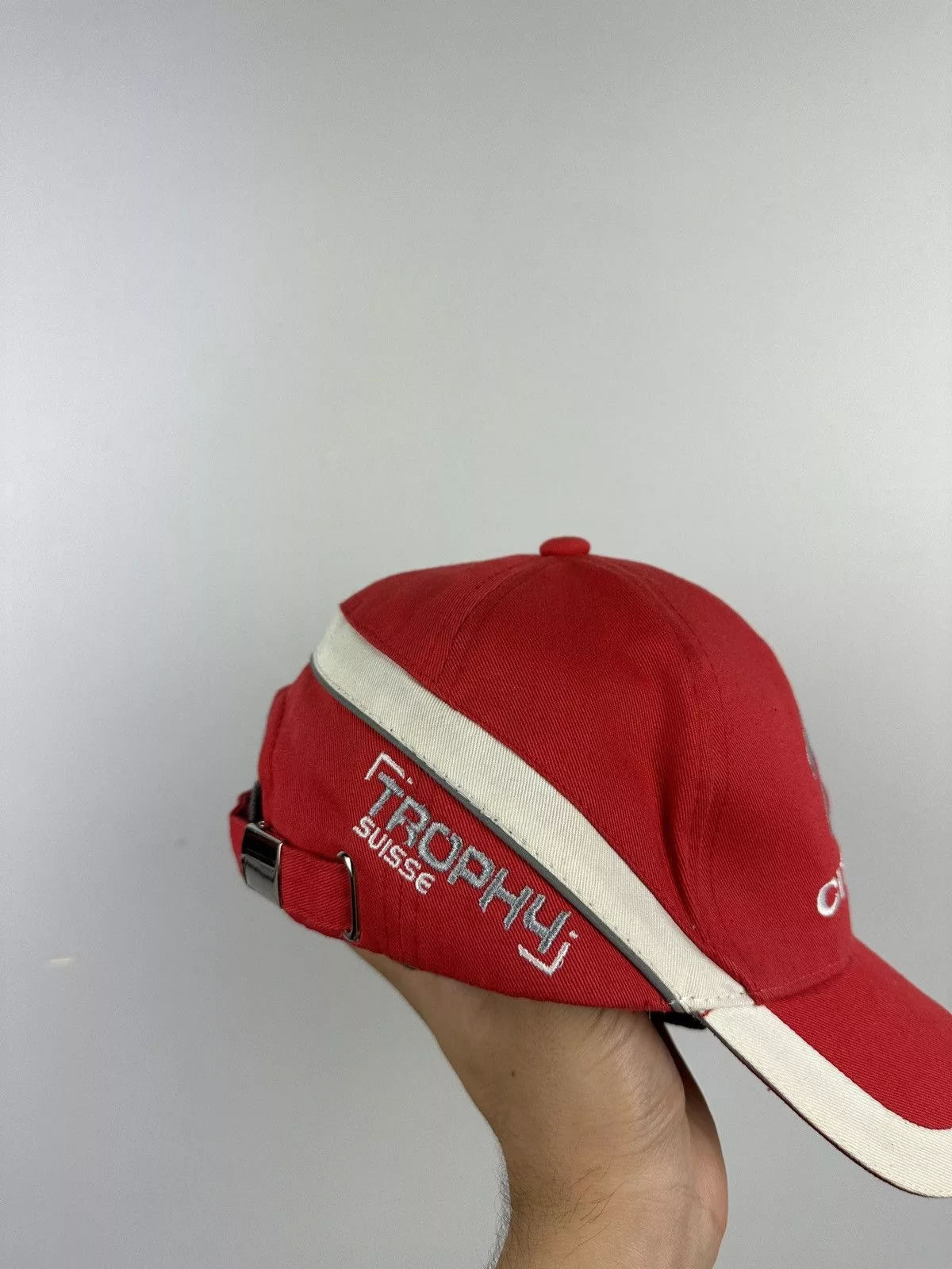 Vintage Hats Vintage Y2K Citroen Racing Cap Red