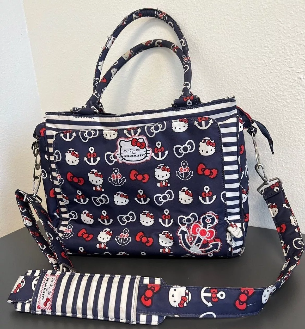 Other Crossbody Bags Other Sanrio Hello Kitty Ju Ju Be Diaper Messenger Bag With Mat Blue Streetwear