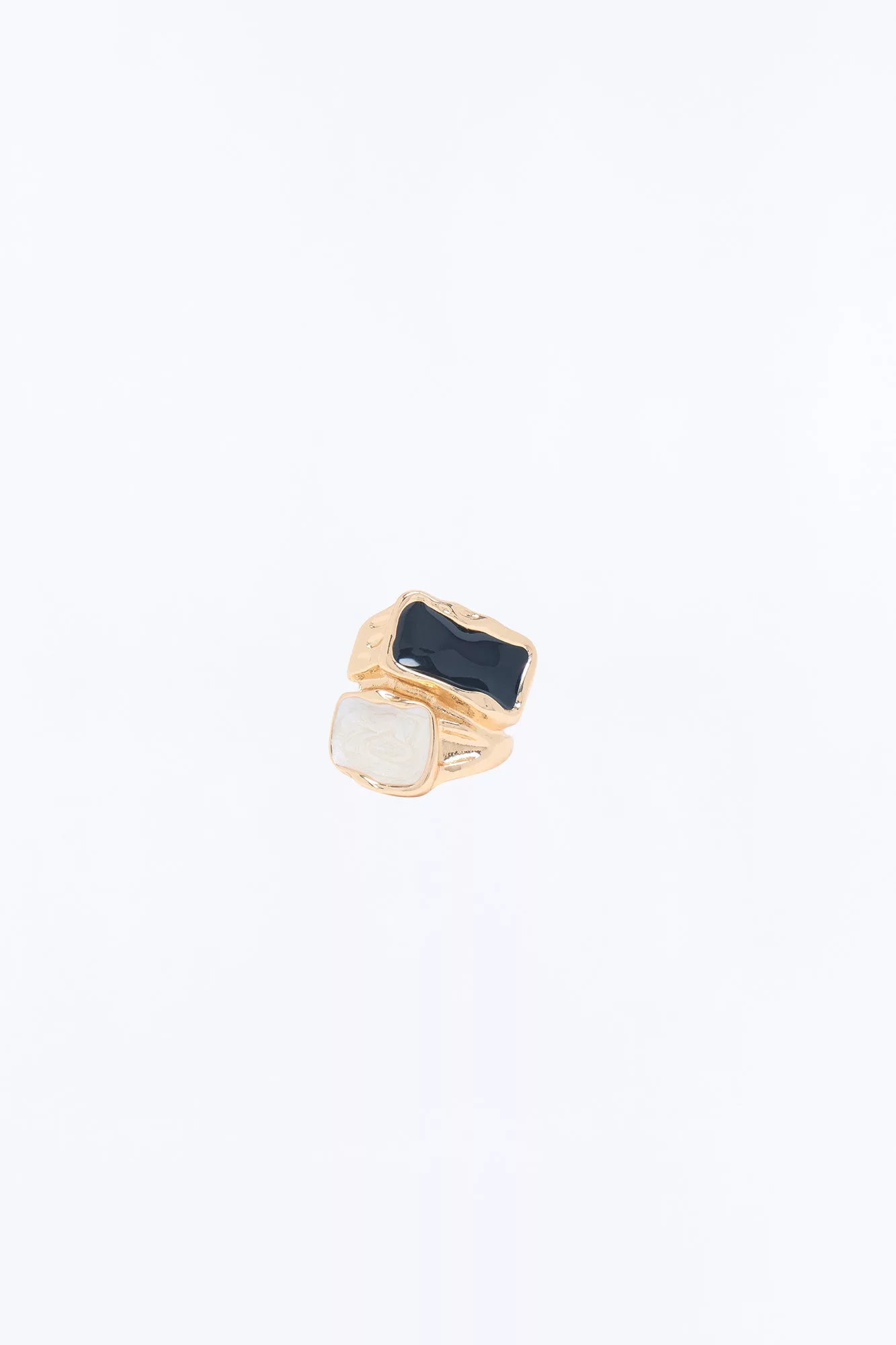Falling Deep Ring - Gold/Black