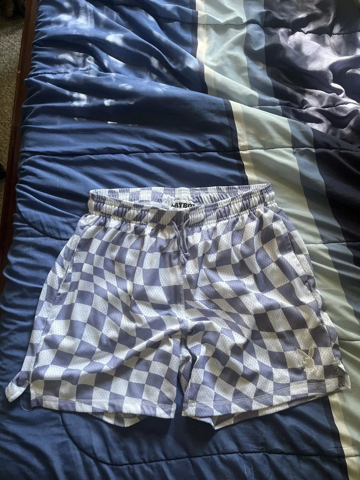 Pacsun Shorts Pacsun × Playboy Playboy Mesh Shorts Purple
