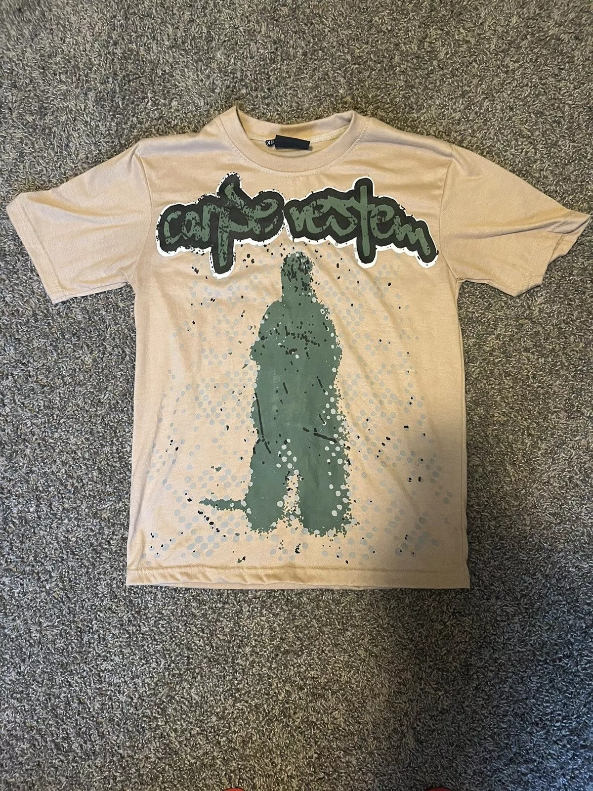 Other Short Sleeve T Shirts Other Carpe vestem Brown Streetwear