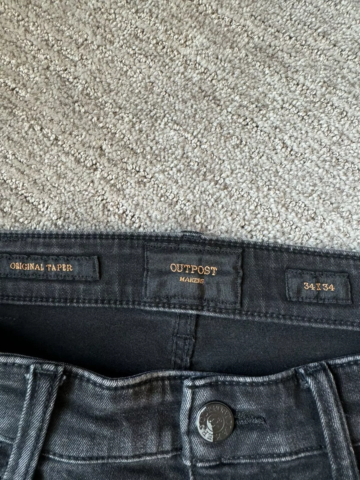 Other Denim Other TALL GUYS!! Outpost Jeans 34 Long Black