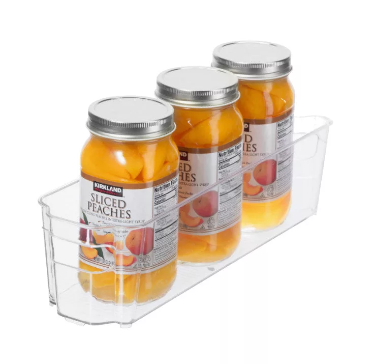 Storage Bin Stackable 14.75 X 4.25 X 3.75