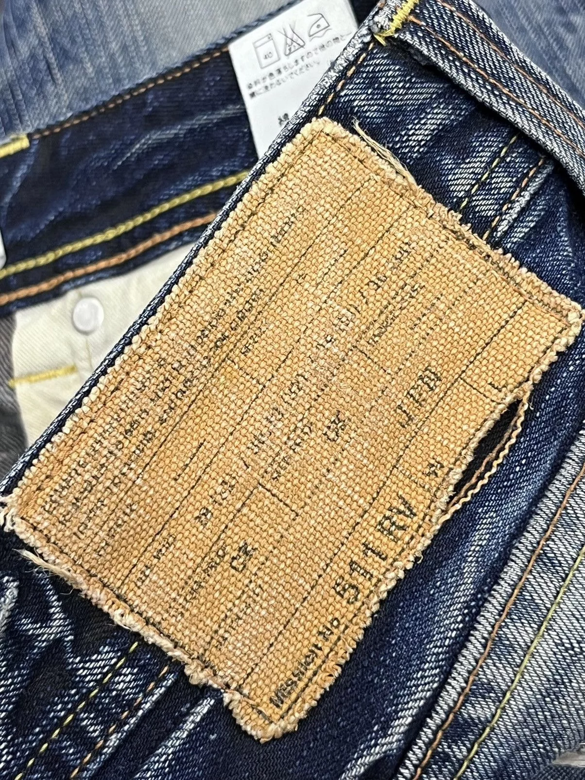 Edwin Denim Edwin × Vintage EDWIN REBEL FLARE VINTAGE Mudmax Blue Punk Lightning Whisker