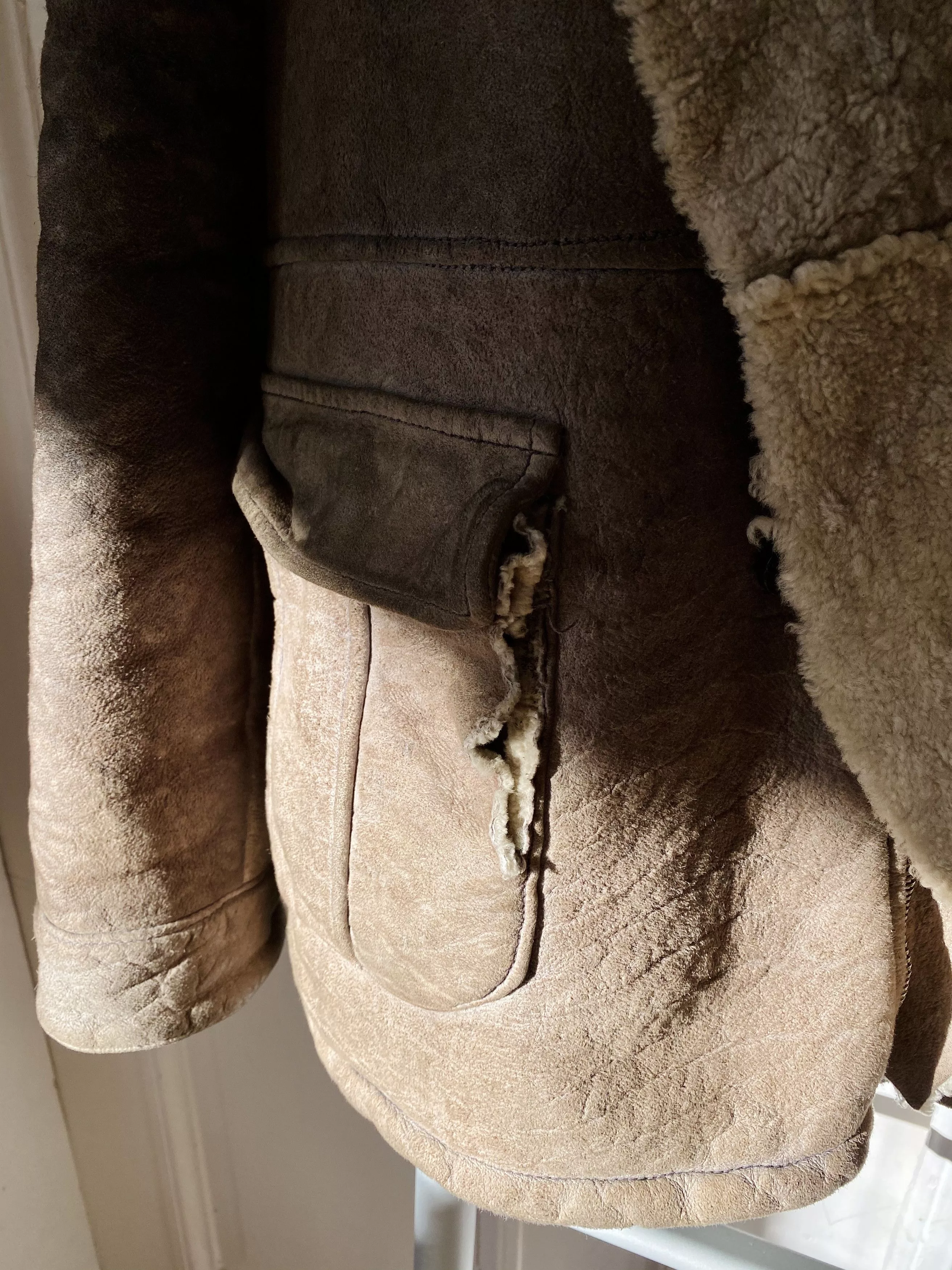 Giorgio Brato Heavy Coats GIORGIO BRATO Solf Leather Coat Beige