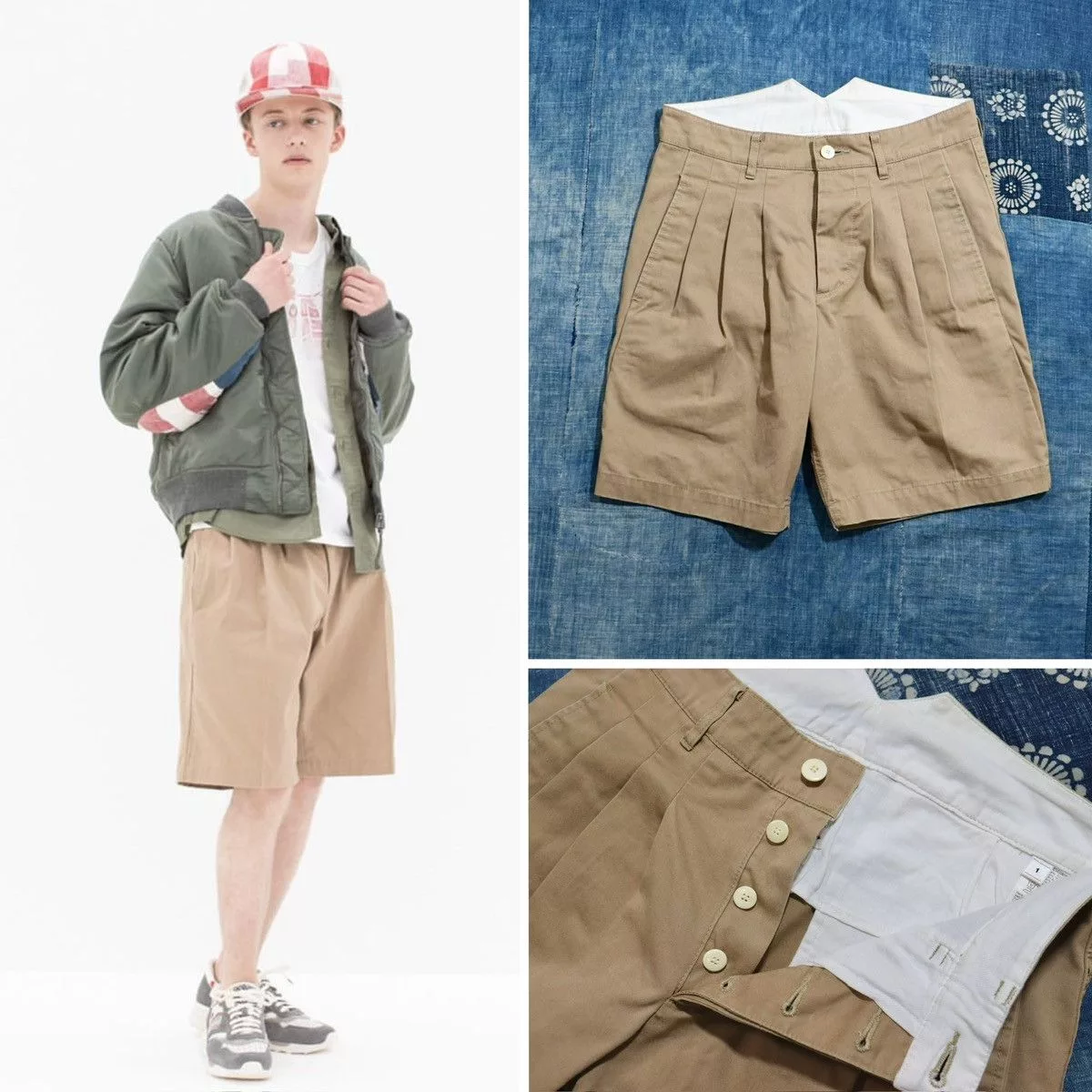 Visvim Shorts Visvim 19ss Hakama Shorts Beige