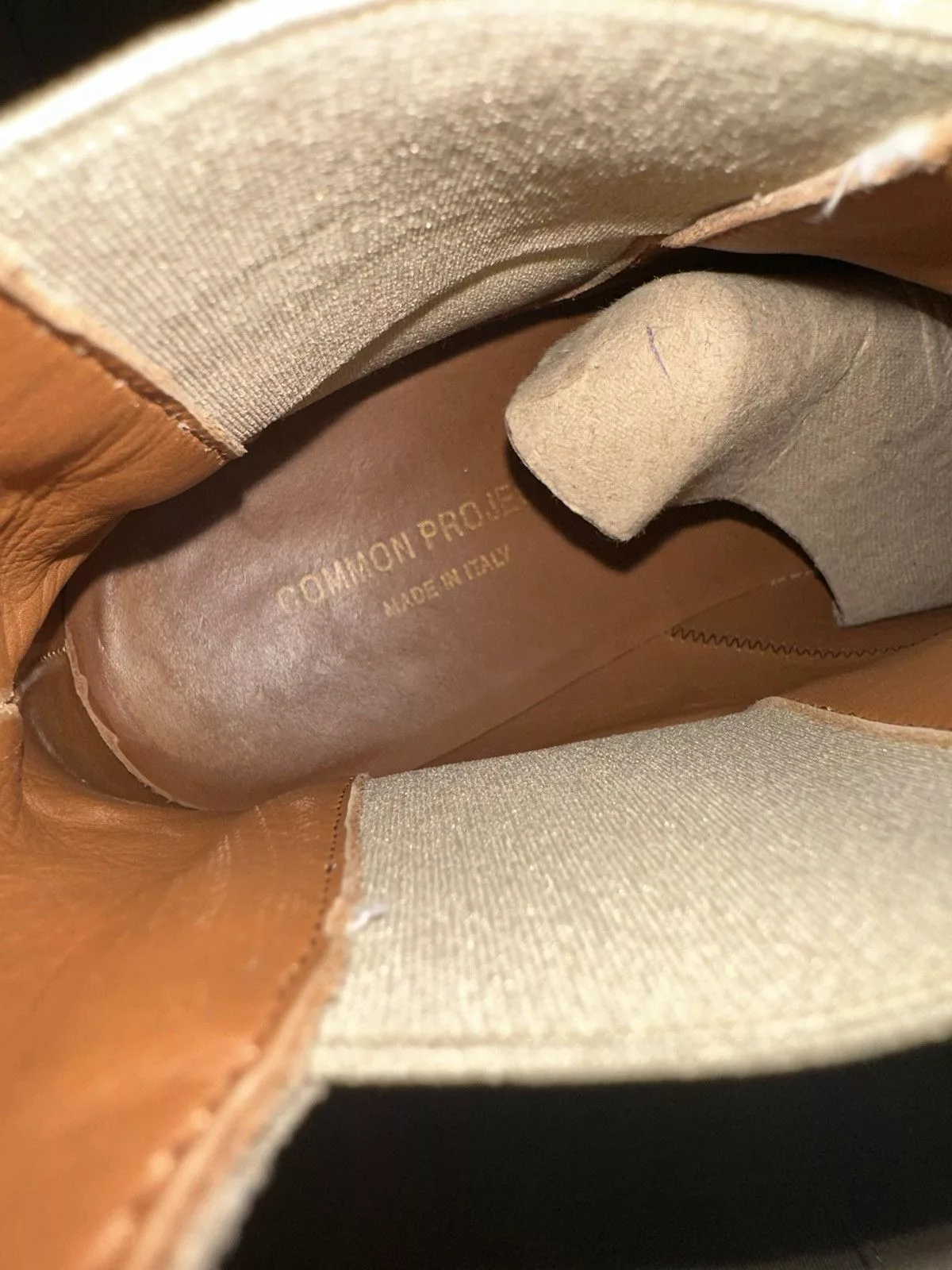 Common Projects Boots Common Projects CP - Chelsea boots in tan - Size 42 Brown
