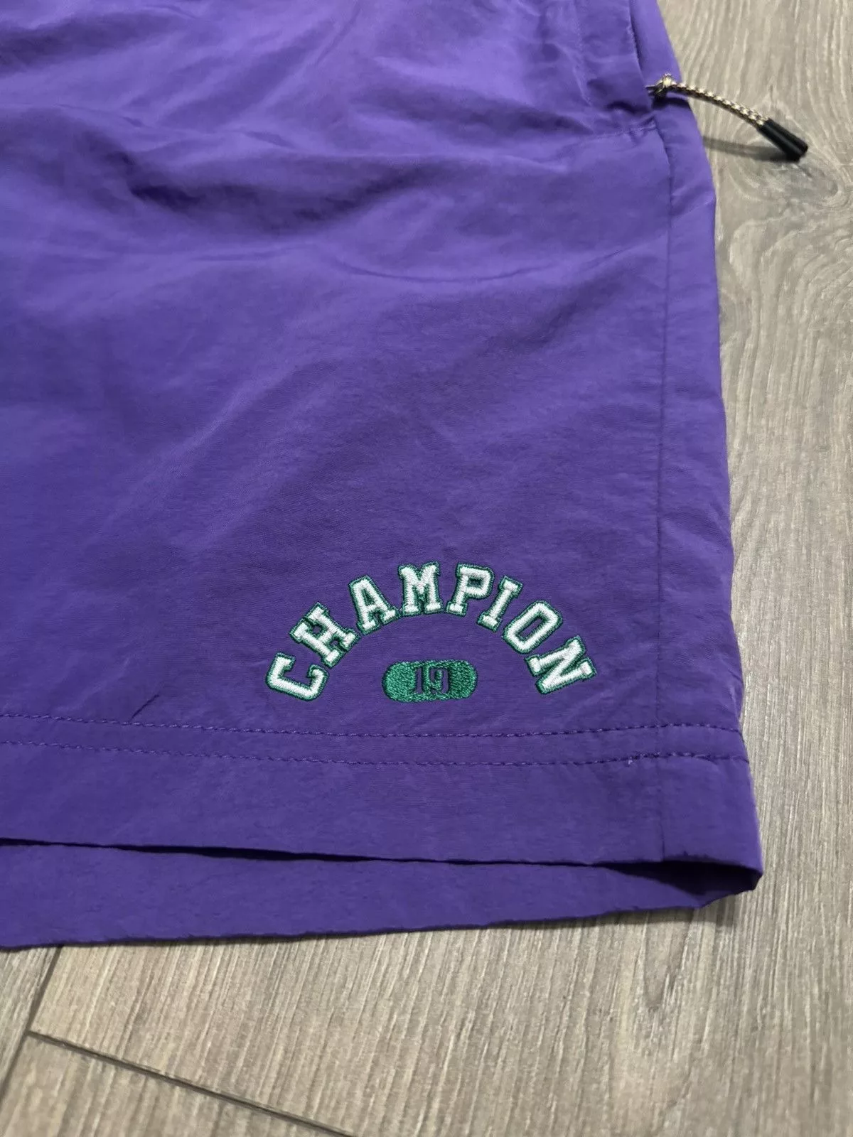 Champion Shorts Purple with Zipper Pockets