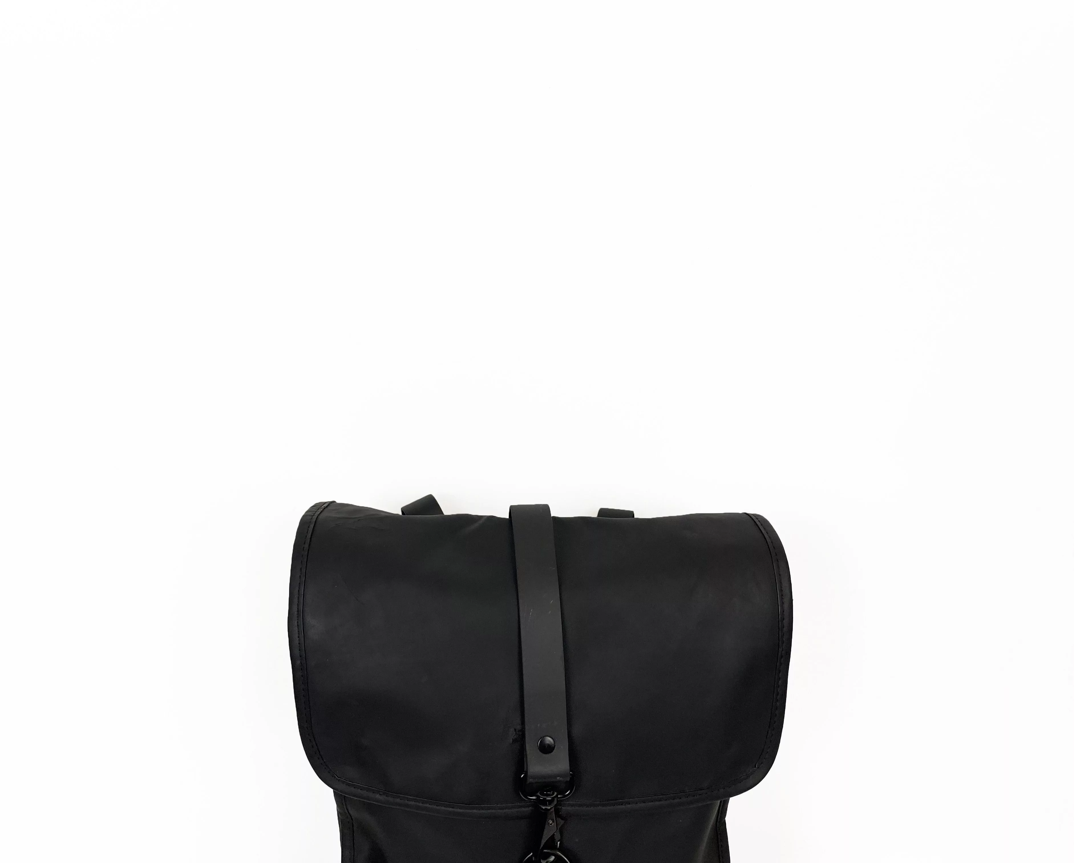 Rains Bags Luggage Rains Black Waterproof 13L Backpack