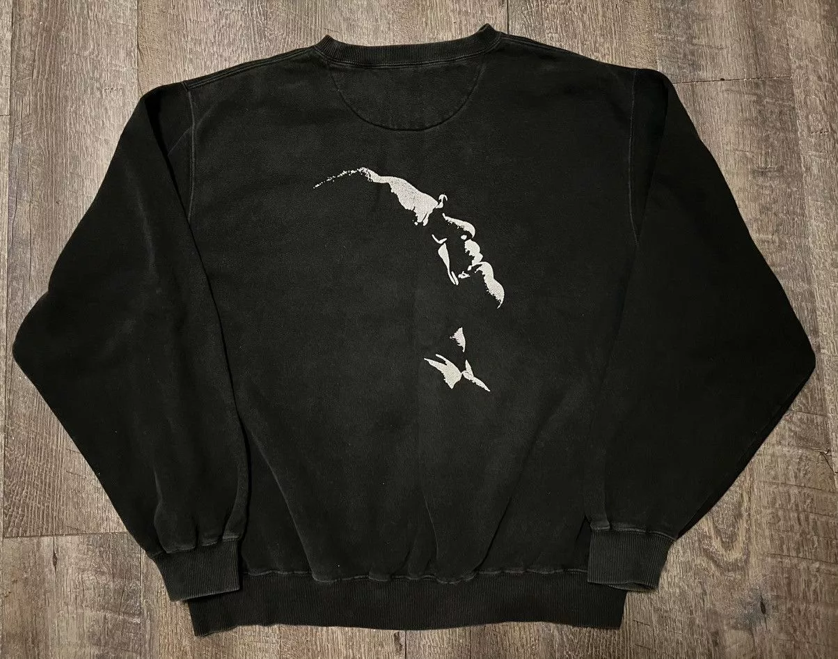Vintage Sweaters Knitwear Vintage Ray Charles Movie Promo Crewneck Sweater Size Large Black