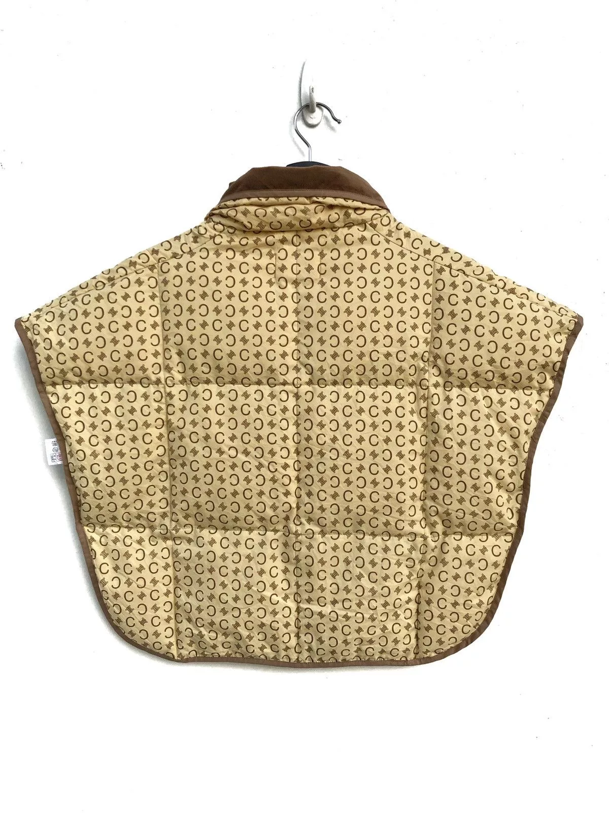 Celine Down Jackets Celine Monogram Puffer Jacket Yellow