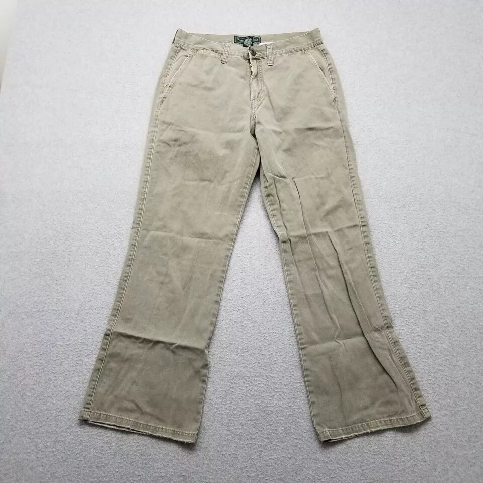 Abercrombie & Fitch Pants Womens 6 Flared Pockets 28x28 Beige