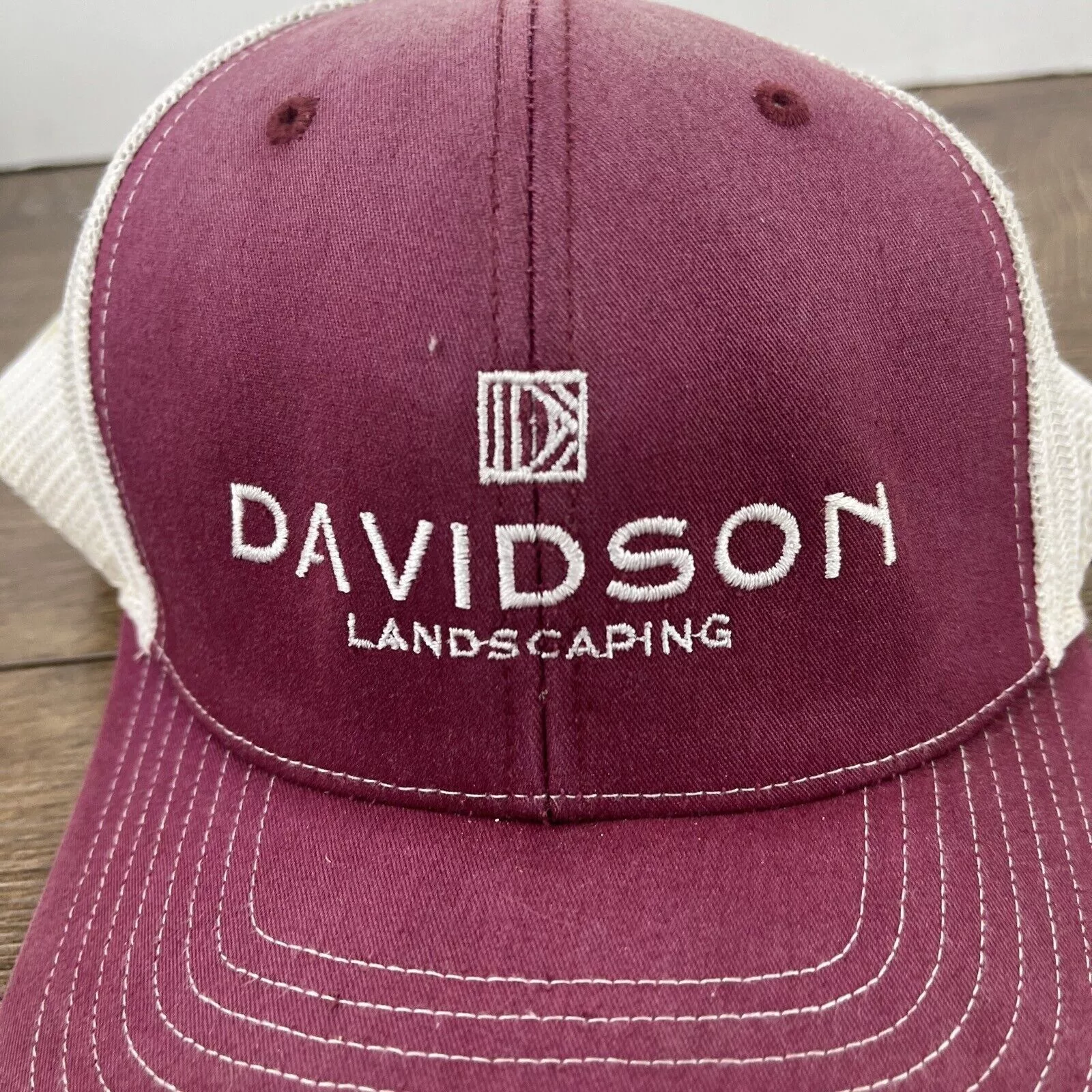 Other Hats Other Davidson Landscaping Hat Davidson Red Hat Adjustable Adult S