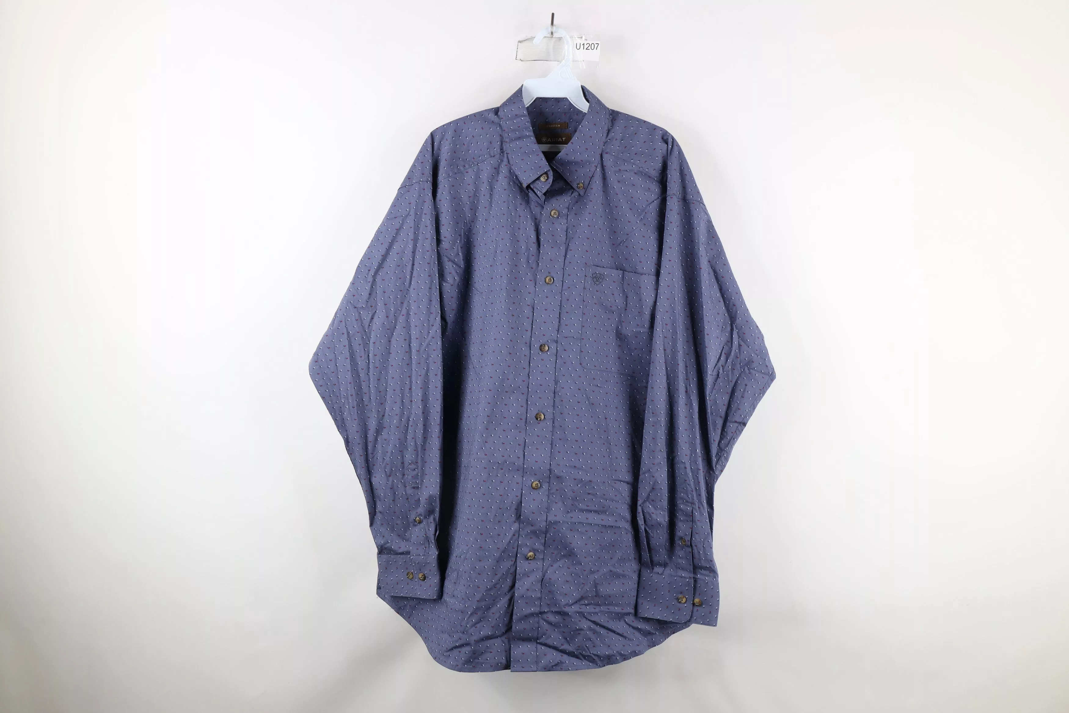 Ariat Shirts Button Ups Ariat × Vintage Ariat All Over Print Stretch Collared Button Down Shirt Multi