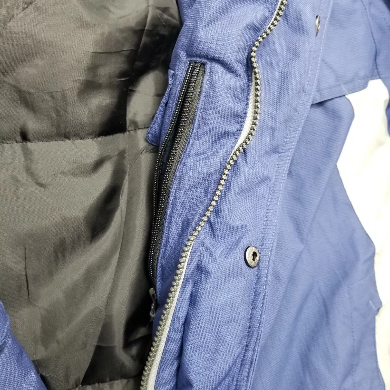 Other Light Jackets Other Extreme Ski Jacket Mens Large Full Zip Pockets Hidden Hoodie Blue
