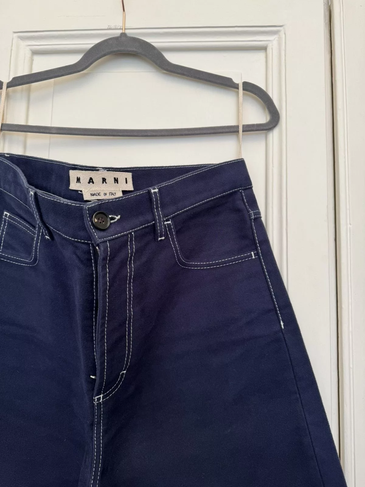Marni Denim MARNI thick blue jeans FW19