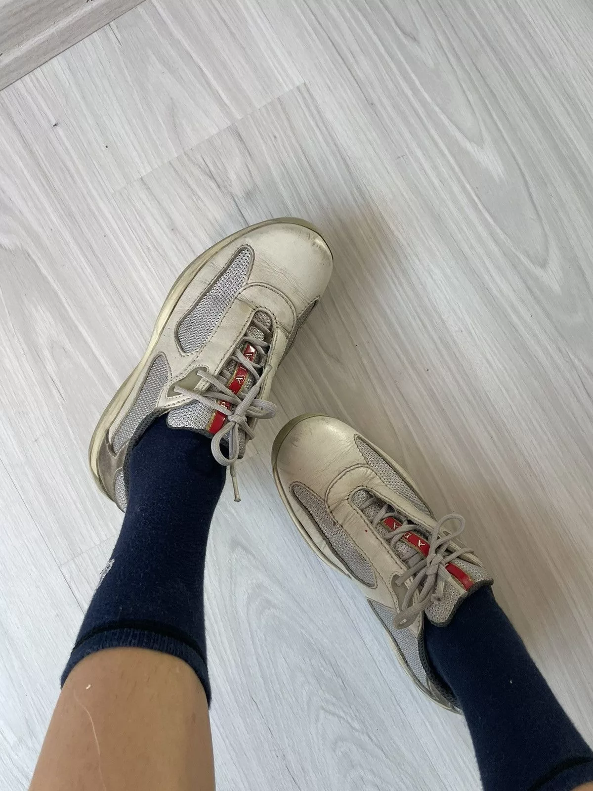 Prada Low Top Sneakers Prada shoes White