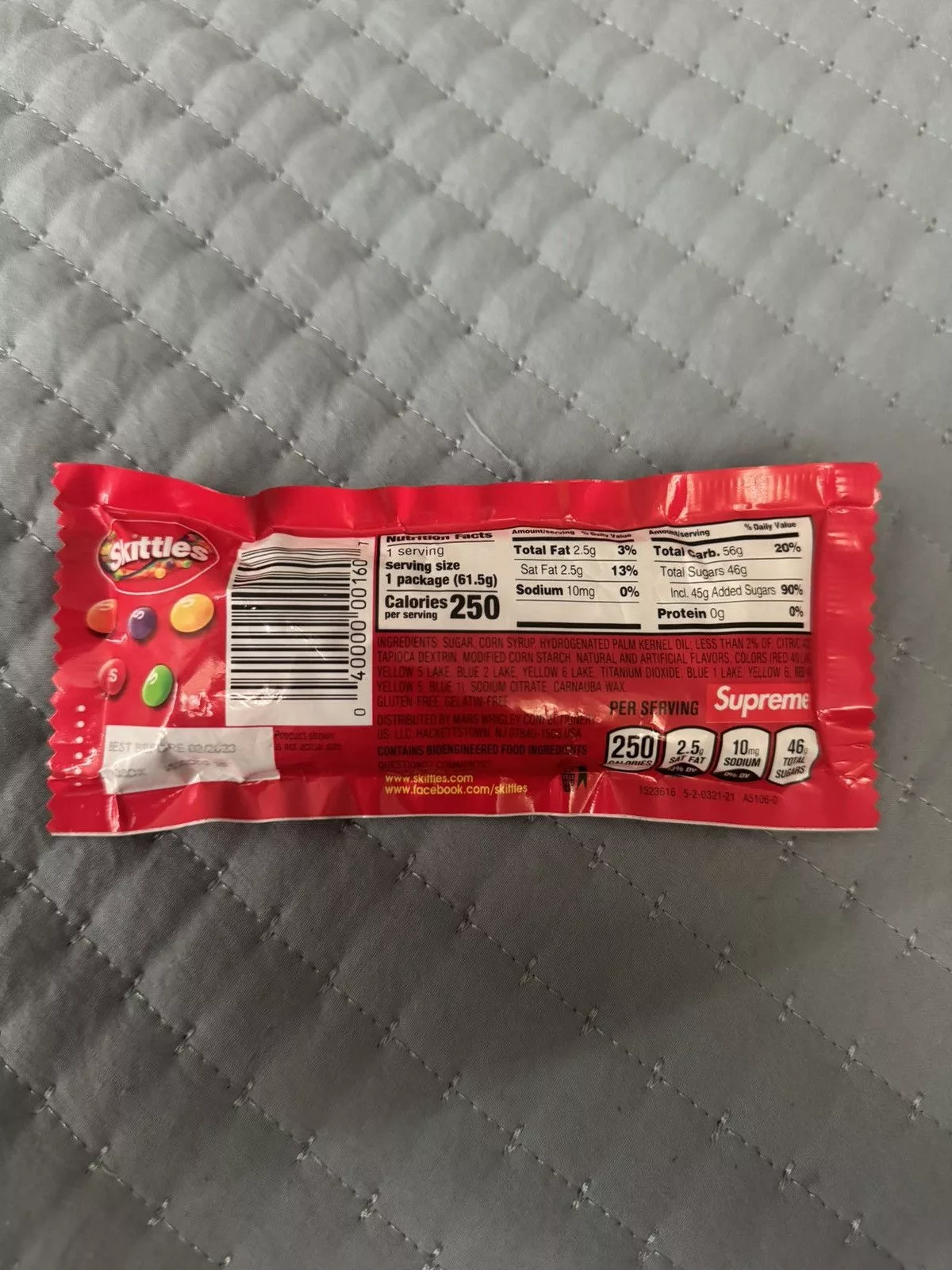 Supreme Supreme Supreme Skittles Red