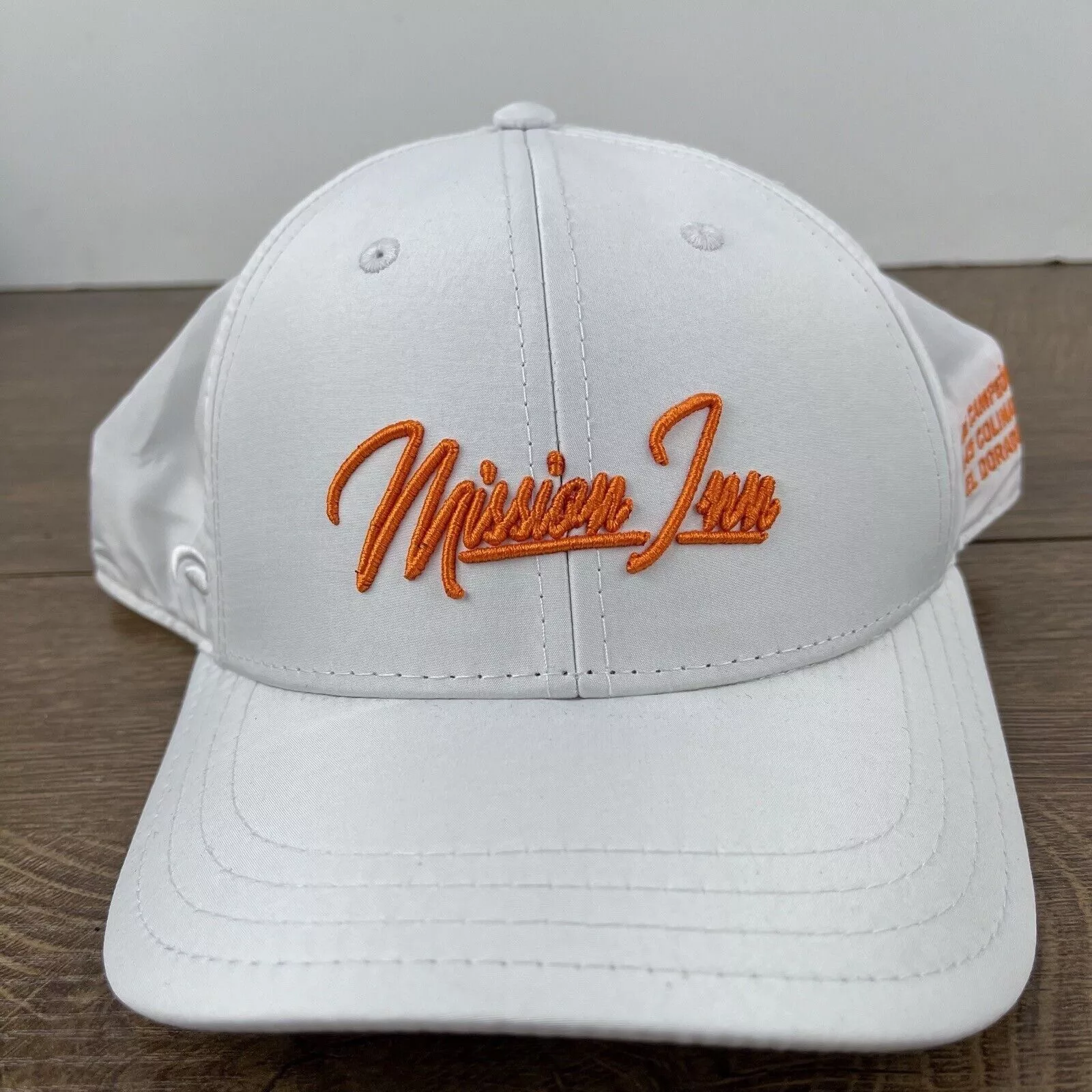 Other Hats Other Mission Inn Hat Mission Snapback Hat White Hat Adjustable Wh