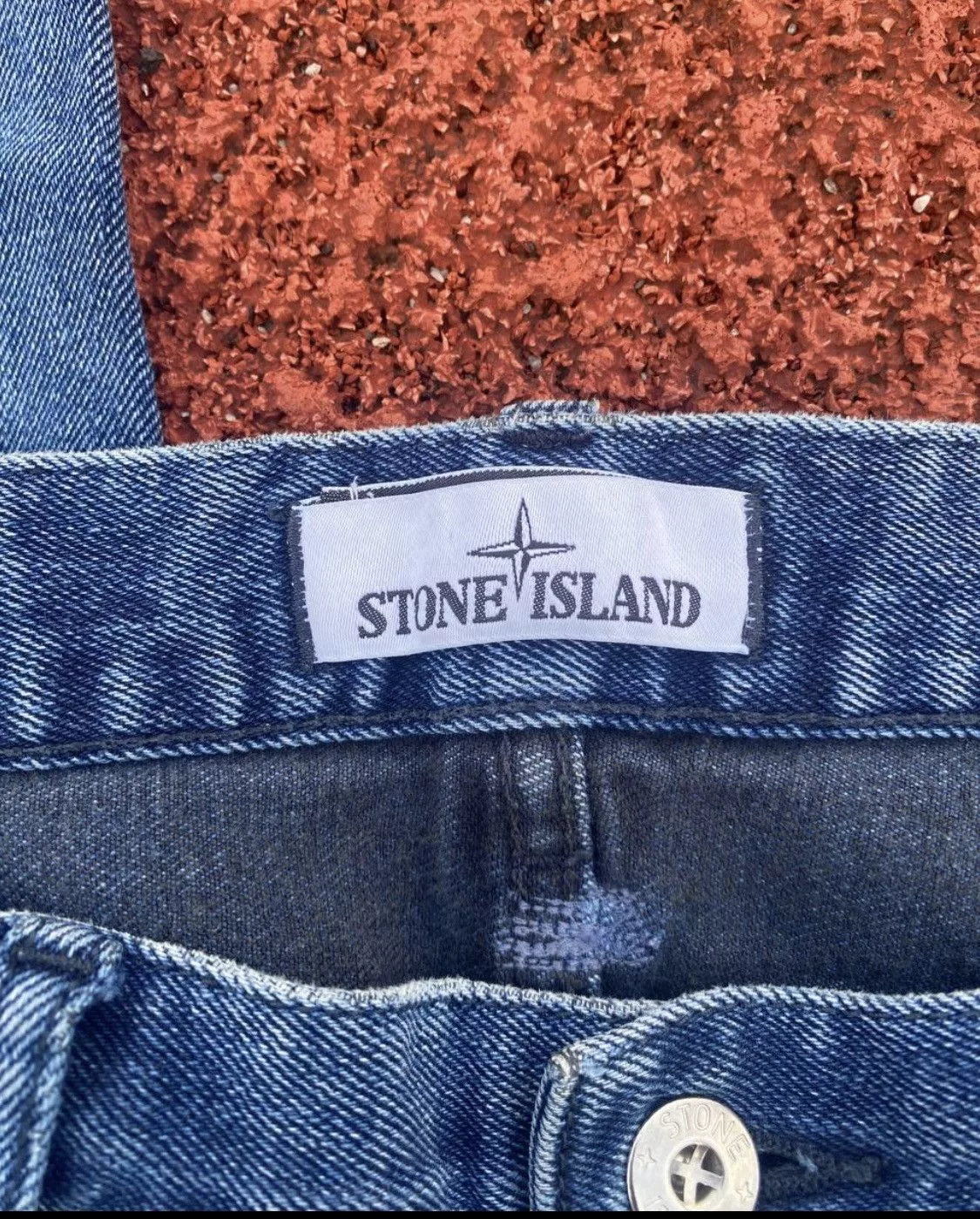 Stone Island denim pants Blue