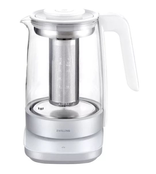 ENFINIGY GLASS KETTLE SILVER