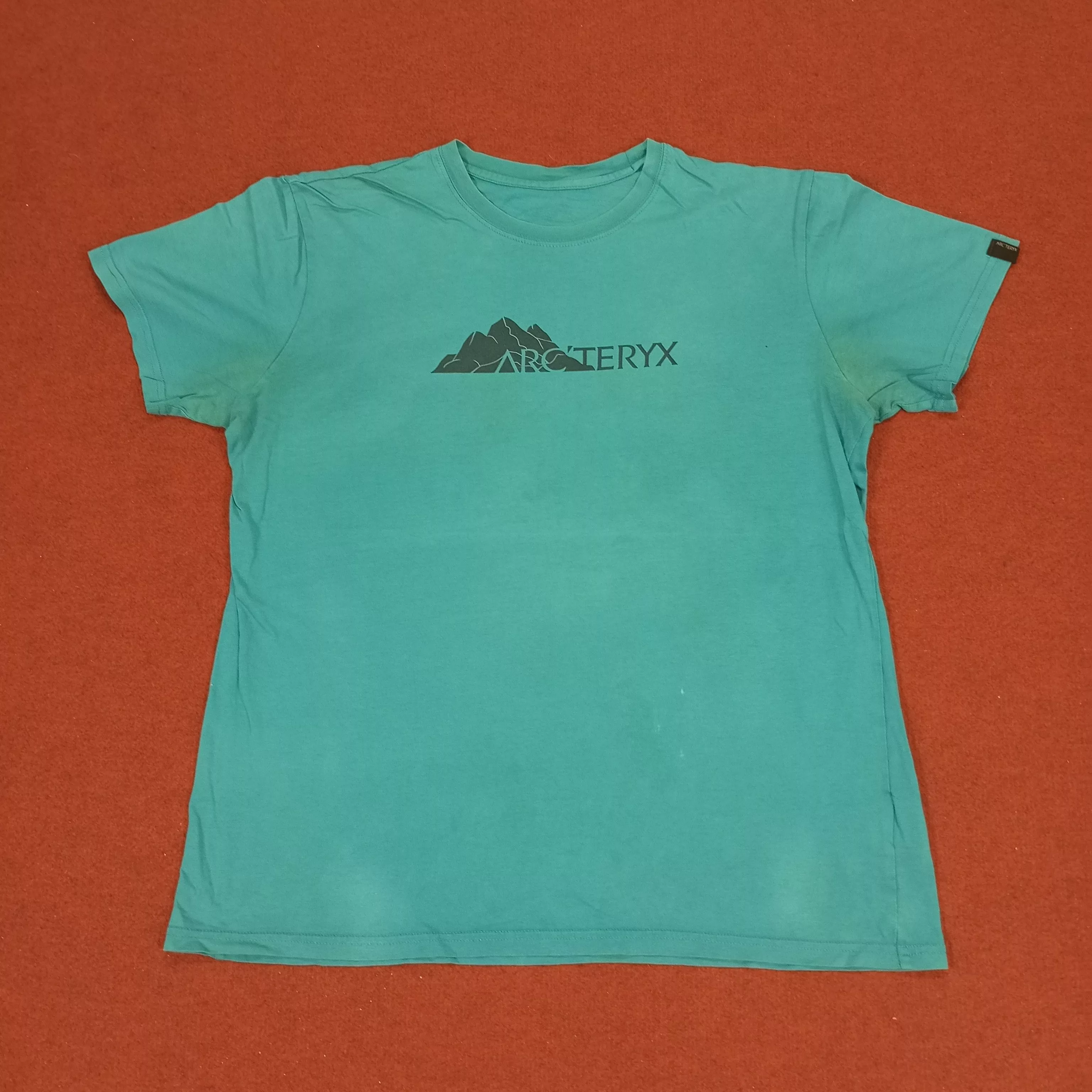 Arc'teryx Short Sleeve T Shirts Arc'teryx × Vintage Arc'Teryx Tshirt Outdoor Style Blue Gorpcore