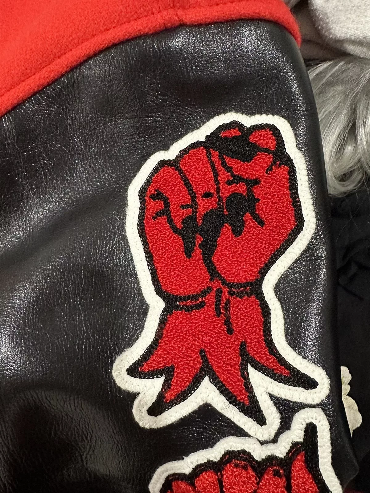 Saint Michael Bombers St Mxxx Saint Michael Devil Varsity XL Red