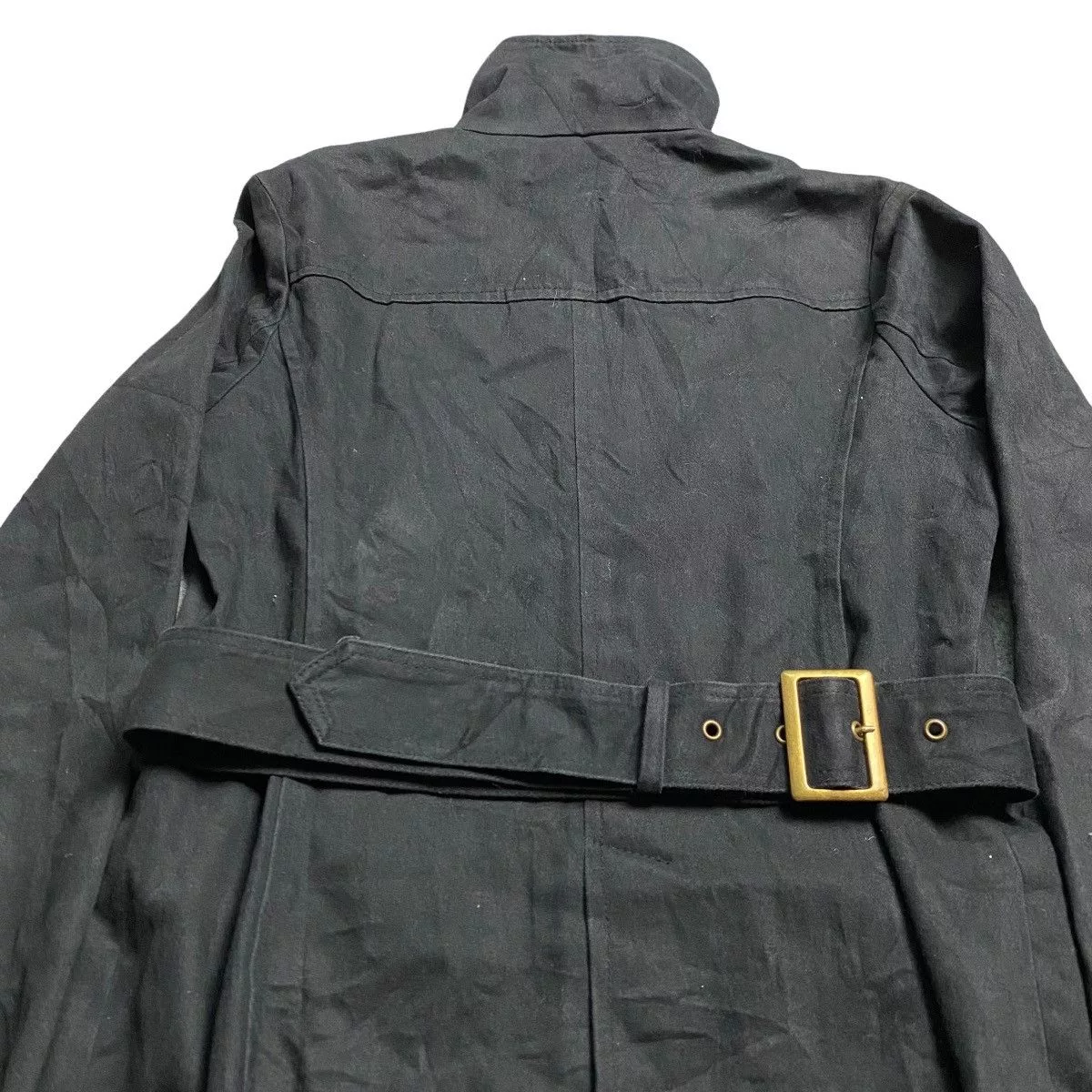 If Six Was Nine Jackets If Six Was Nine × Japanese Brand × Seditionaries C.D.S basic buckle punk style jacket Black
