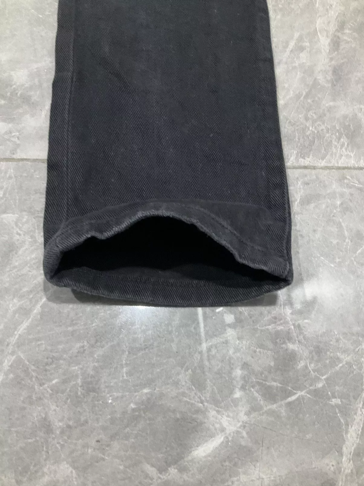 If Six Was Nine Denim If Six Was Nine × Japanese Brand Jeans Black Distressed Denim Single Zip Forever 21