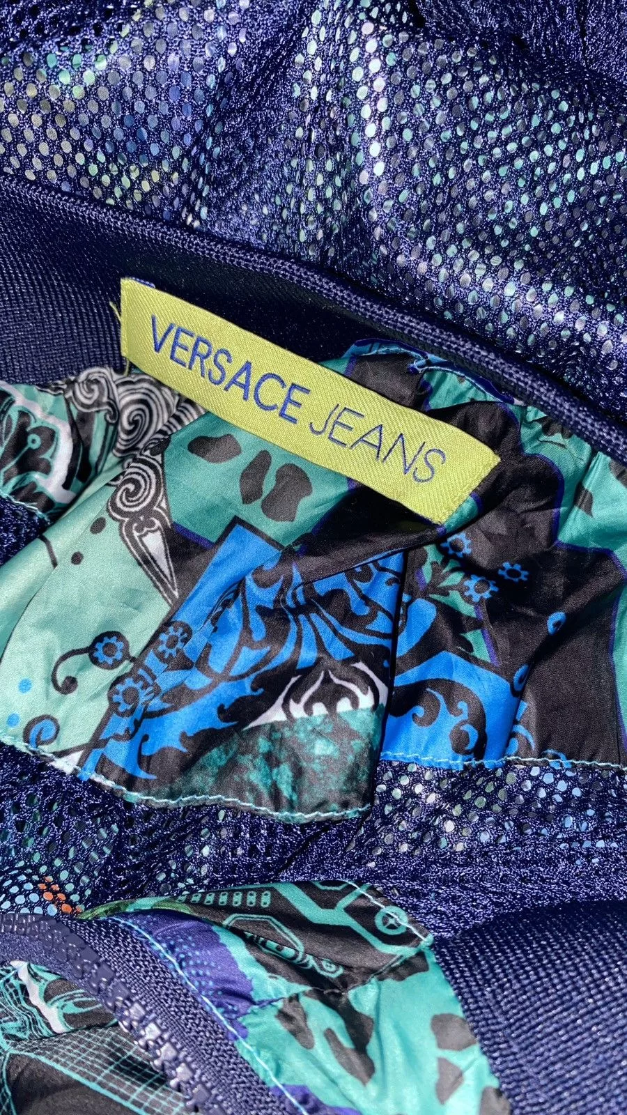 Versace Light Jackets Versace multicolored windbreaker
