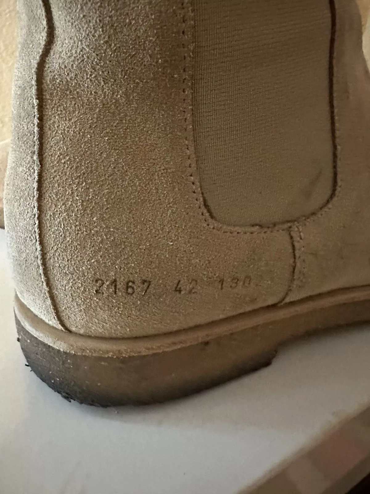 Common Projects Boots Common Projects CP - Chelsea boots in tan - Size 42 Brown