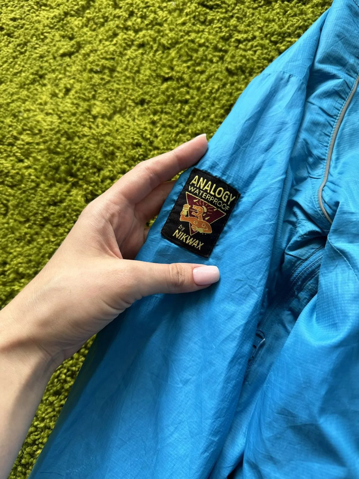 Designer Light Jackets Designer Paramo Analogy Nikwax gorpcore style jacket Blue