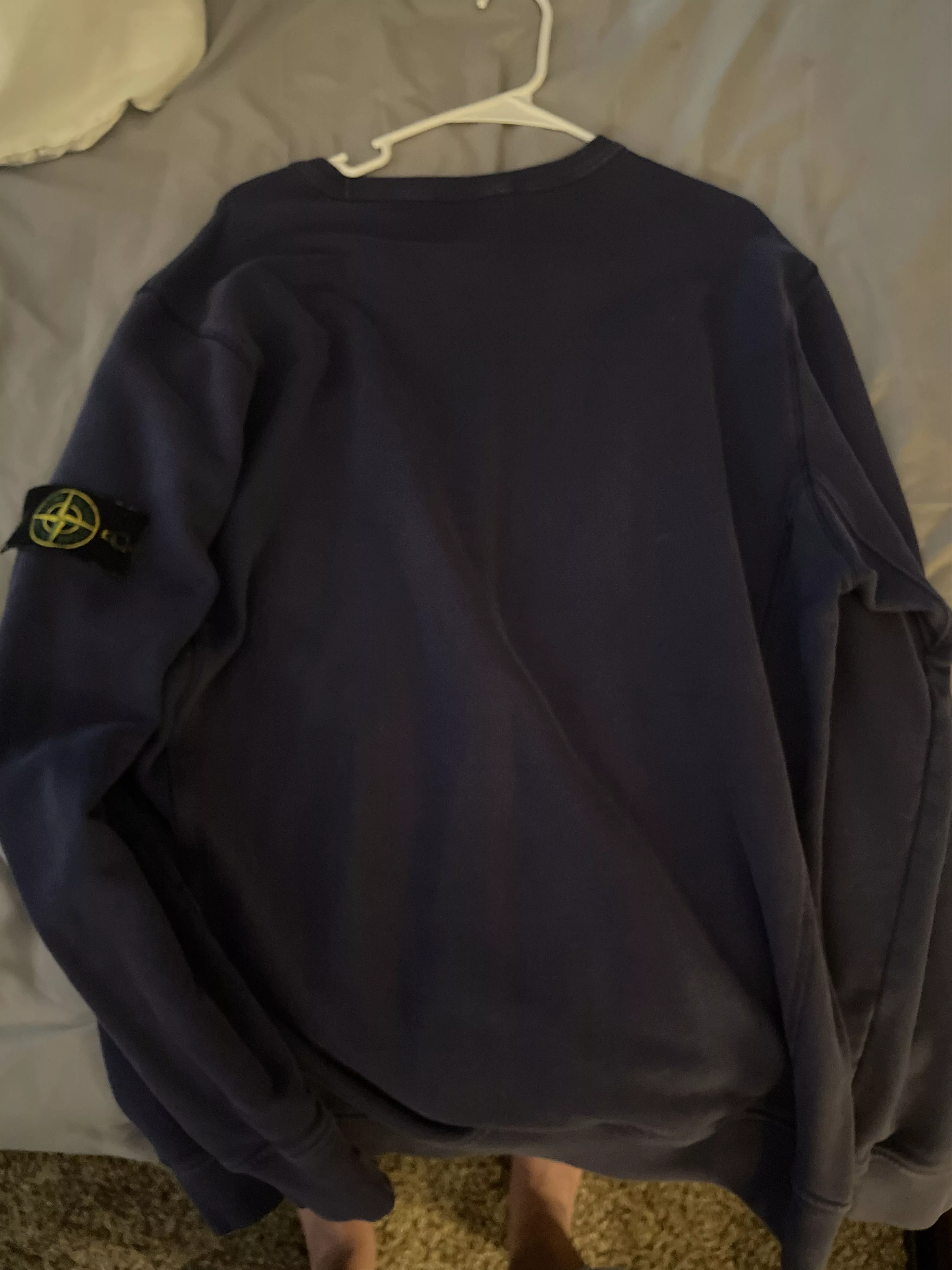 Stone Island Sweaters Knitwear Stone island purple crew