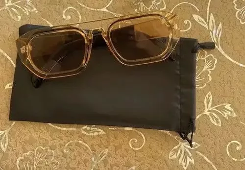 Electric Visual Glasses Electric Visual Yellow Frame Retro Style Sunglasess Streetwear