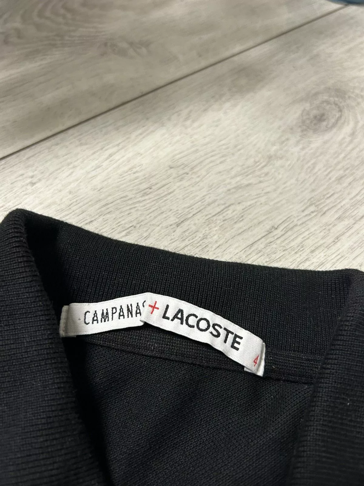 Lacoste Polos Lacoste × Vintage Limited Edition Campanas X Lacoste Black Polo M Streetwear